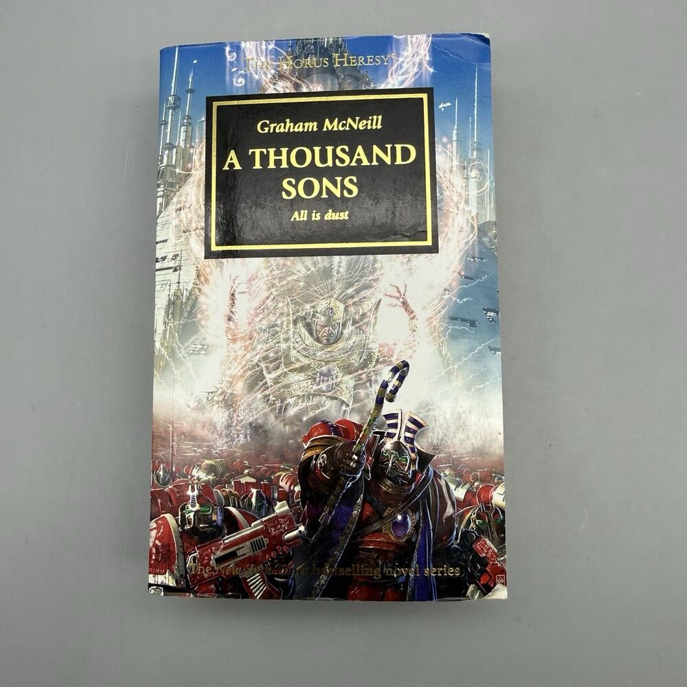A Thousand Sons Graham McNeill Horus Heresy Book 2019 Paperback Black Library